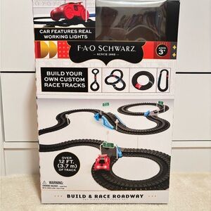 FAO Schwarz Build & Race Roadway Set